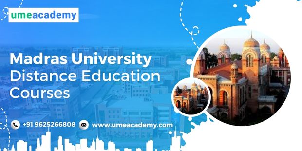 Madras University Distance Education Courses